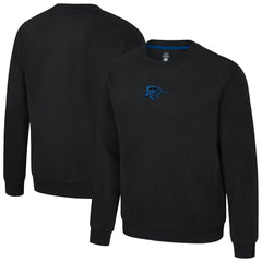 Oklahoma City Thunder Stadium Essentials Unisex Club Level Chenille Sweatshirt Black - NBA