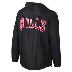 Chicago Bulls Stadium Essentials Unisex Compete Quarter-Zip Hoodie Jacket Black - NBA