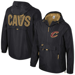Cleveland Cavaliers Stadium Essentials Unisex Compete Quarter-Zip Hoodie Jacket Black - NBA