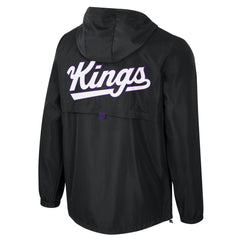 Sacramento Kings Stadium Essentials Unisex Compete Quarter-Zip Hoodie Jacket Black - NBA