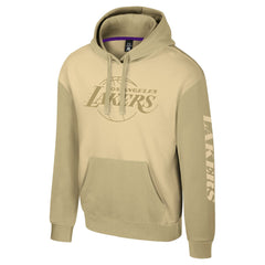 Los Angeles Lakers Stadium Essentials Unisex Rafters Burst Hoodie Khaki - NBA