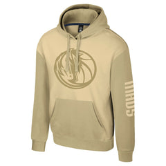 Dallas Mavericks Stadium Essentials Unisex Rafters Burst Hoodie Khaki - NBA