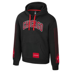 Chicago Bulls Stadium Essentials Unisex City Star Hoodie Black - NBA