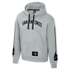 San Antonio Spurs Stadium Essentials Unisex City Star Hoodie Silver - NBA