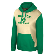 Boston Celtics Stadium Essentials Women's Rafters Road Trip Hoodie Cream - NBA