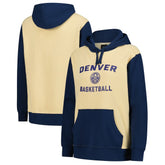 Denver Nuggets Stadium Essentials Women's Rafters Road Trip Hoodie Cream - NBA
