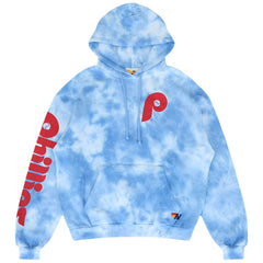 Philadelphia Phillies Aviator Nation x MLB Unisex Tie-Dye Tri-Blend Pullover Hoodie - MLB