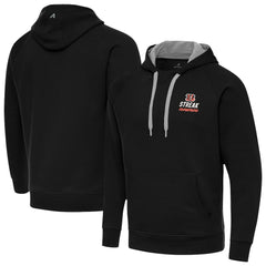 Cincinnati Bengals Antigua Streak Victory Pullover Hoodie Black | NFL
