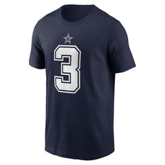 George Pickens Dallas Cowboys Name & Number T-Shirt Navy | Nike for Sale