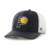 Indiana Pacers '47 Primary Logo Trucker Adjustable Hat Navy - NBA