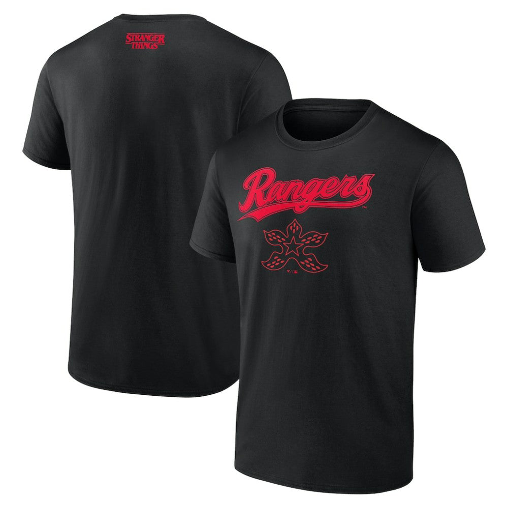 Texas Rangers Stranger Things Demogorgan T-Shirt - MLB