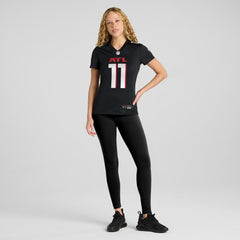 Jalon Walker Atlanta Falcons Women's Team Game Jersey Black | Nike for Sale