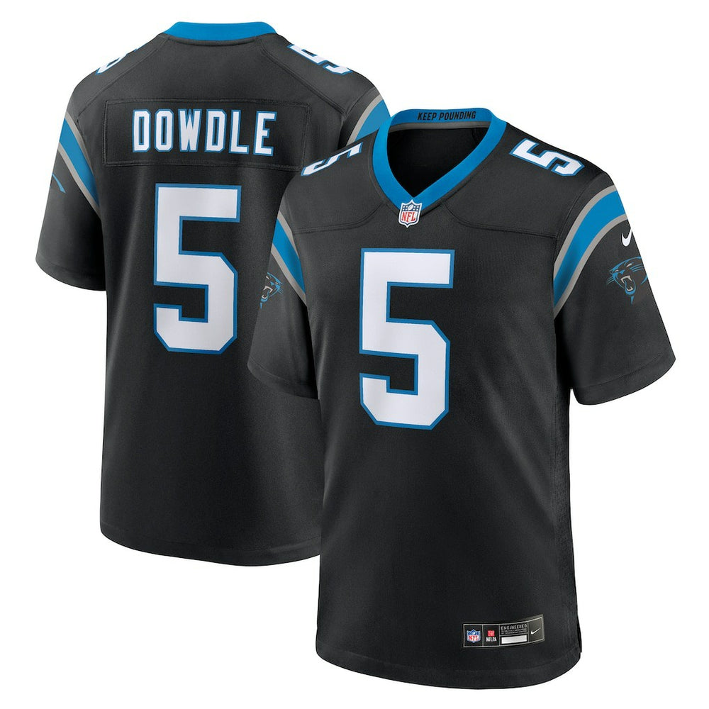 Rico Dowdle Carolina Panthers Team Game Jersey Black | Nike for Sale