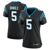 Rico Dowdle Carolina Panthers Women's Team Game Jersey Black | Nike for Sale