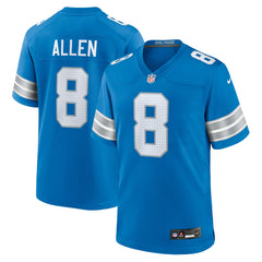 Kyle Allen Detroit Lions Team Game Jersey Blue | Nike for Sale