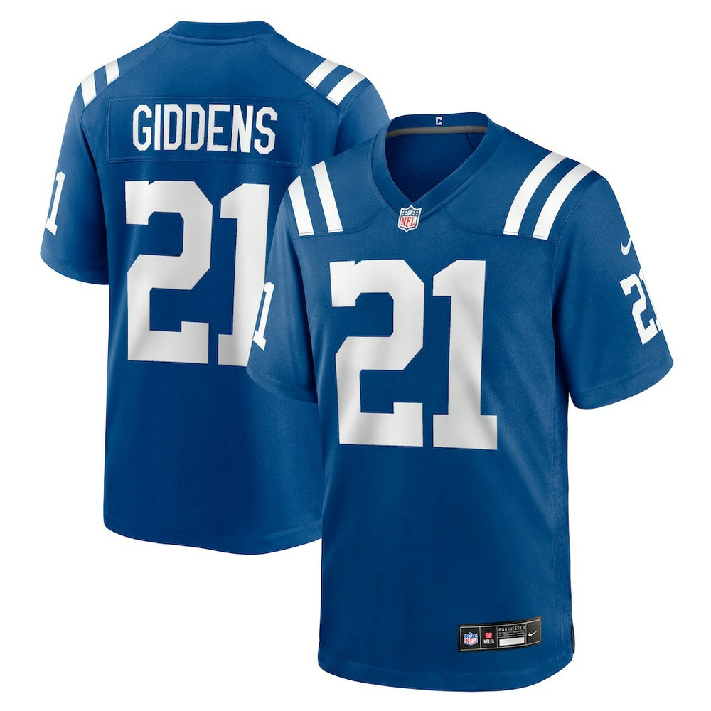 DJ Giddens Indianapolis Colts Team Game Jersey Royal | Nike for Sale