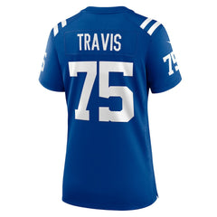 Jalen Travis Indianapolis Colts Women's Team Game Jersey Royal | Nike for Sale