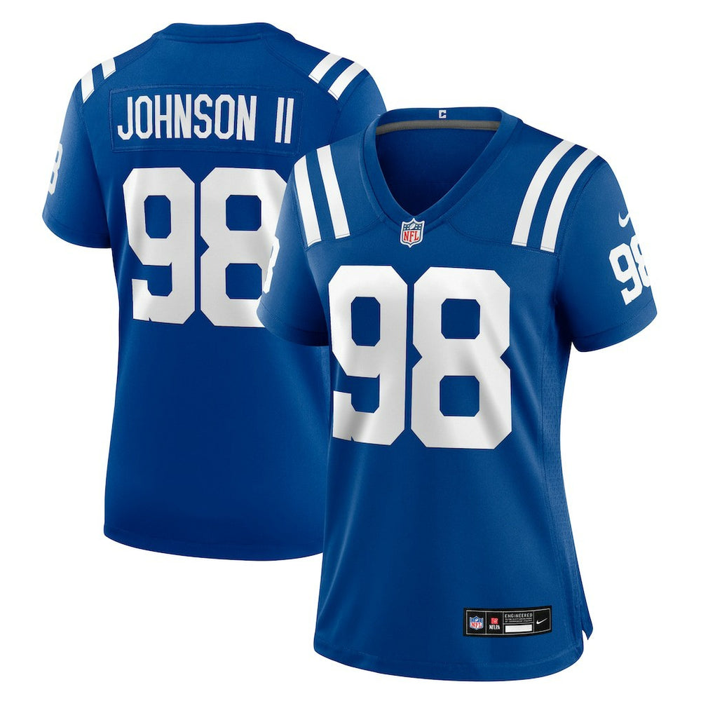 Eric Johnson II Indianapolis Colts Women's Team Game Jersey Royal | Nike for Sale