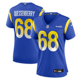 David Quessenberry Los Angeles Rams Women's Team Game Jersey Royal | Nike for Sale