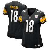 Will Howard Pittsburgh Steelers Women's Team Game Jersey Black | Nike for Sale