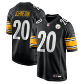Kaleb Johnson Pittsburgh Steelers Team Game Jersey Black | Nike for Sale