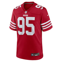 Alfred Collins San Francisco 49ers Team Game Jersey Scarlet | Nike for Sale
