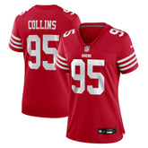 Alfred Collins San Francisco 49ers Women's Team Game Jersey Scarlet | Nike for Sale