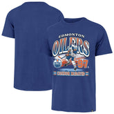 Connor McDavid Edmonton Oilers '47 Franklin Player Name & Number T-Shirt - Royal - NHL