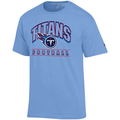 Tennessee Titans Champion Football T-Shirt Light Blue | NFL