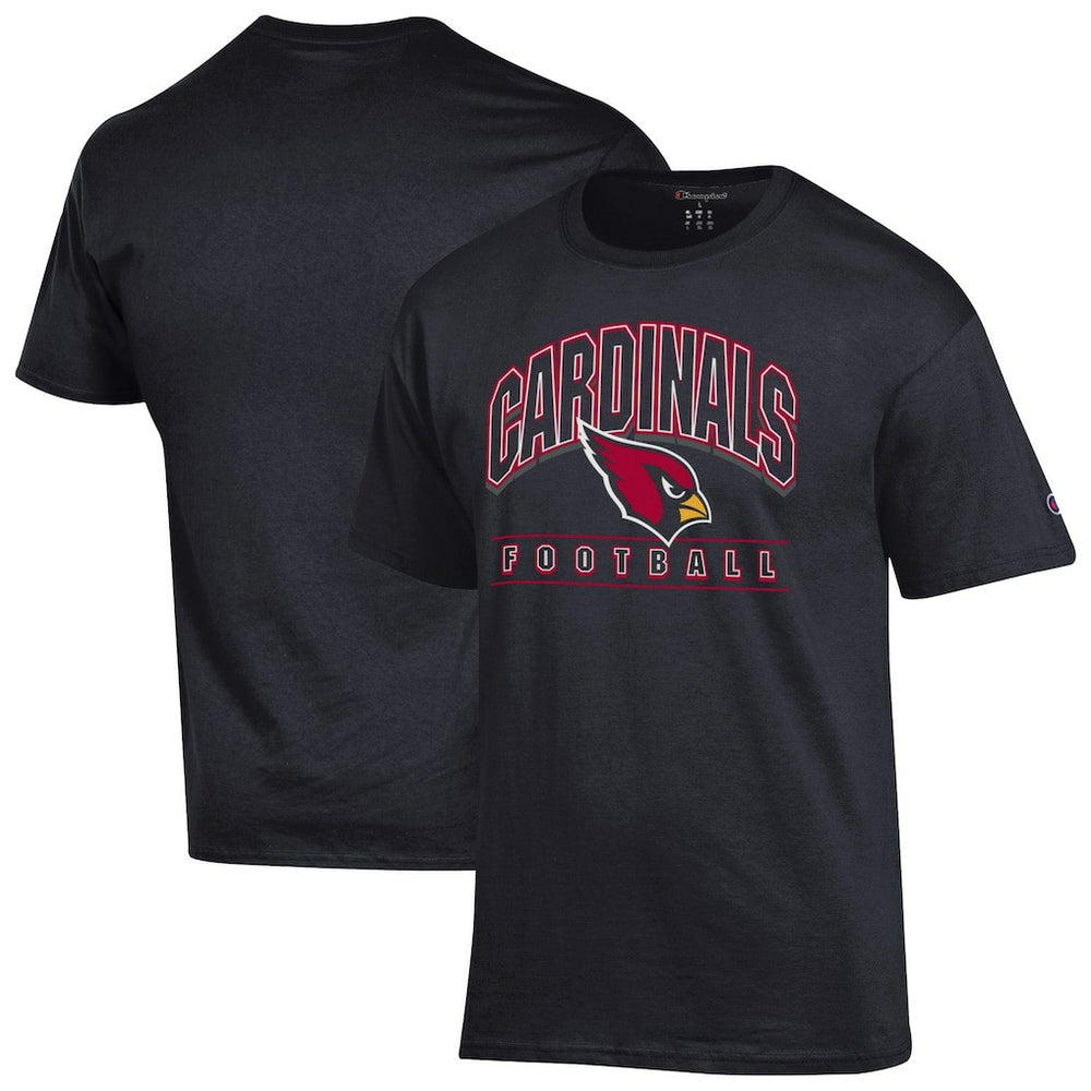 Arizona Cardinals Champion Football T-Shirt Black | NFL