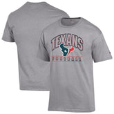 Houston Texans Champion Football T-Shirt Heather Gray | NFL