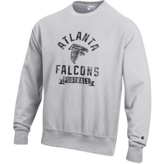Atlanta Falcons Champion Reverse Weave Fleece Pullover Sweatshirt Heather Gray | NFL