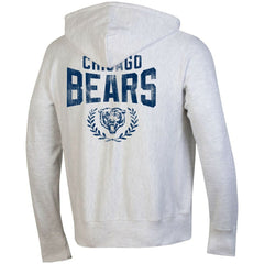 Chicago Bears Champion Reverse Weave Full-Zip Hoodie Heather Gray | NFL
