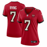 Bucky Irving Tampa Bay Buccaneers Women's 50th Season Team Game Jersey Red | Nike for Sale