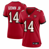 Chris Godwin Jr. Tampa Bay Buccaneers Women's 50th Season Team Game Jersey Red | Nike for Sale