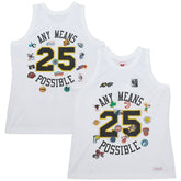 x NBA x AMP Mesh Tank Top White - NBA