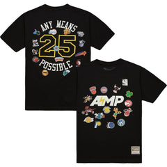 x NBA x AMP T-Shirt Black - NBA