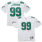 Jerome Brown Philadelphia Eagles 1991 Authentic Throwback Retired Player Jersey White | Mitchell & Ness