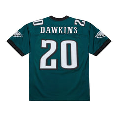 Brian Dawkins Philadelphia Eagles 2007 Authentic Throwback Retired Player Jersey Green | Mitchell & Ness