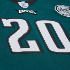 Brian Dawkins Philadelphia Eagles 2007 Authentic Throwback Retired Player Jersey Green | Mitchell & Ness