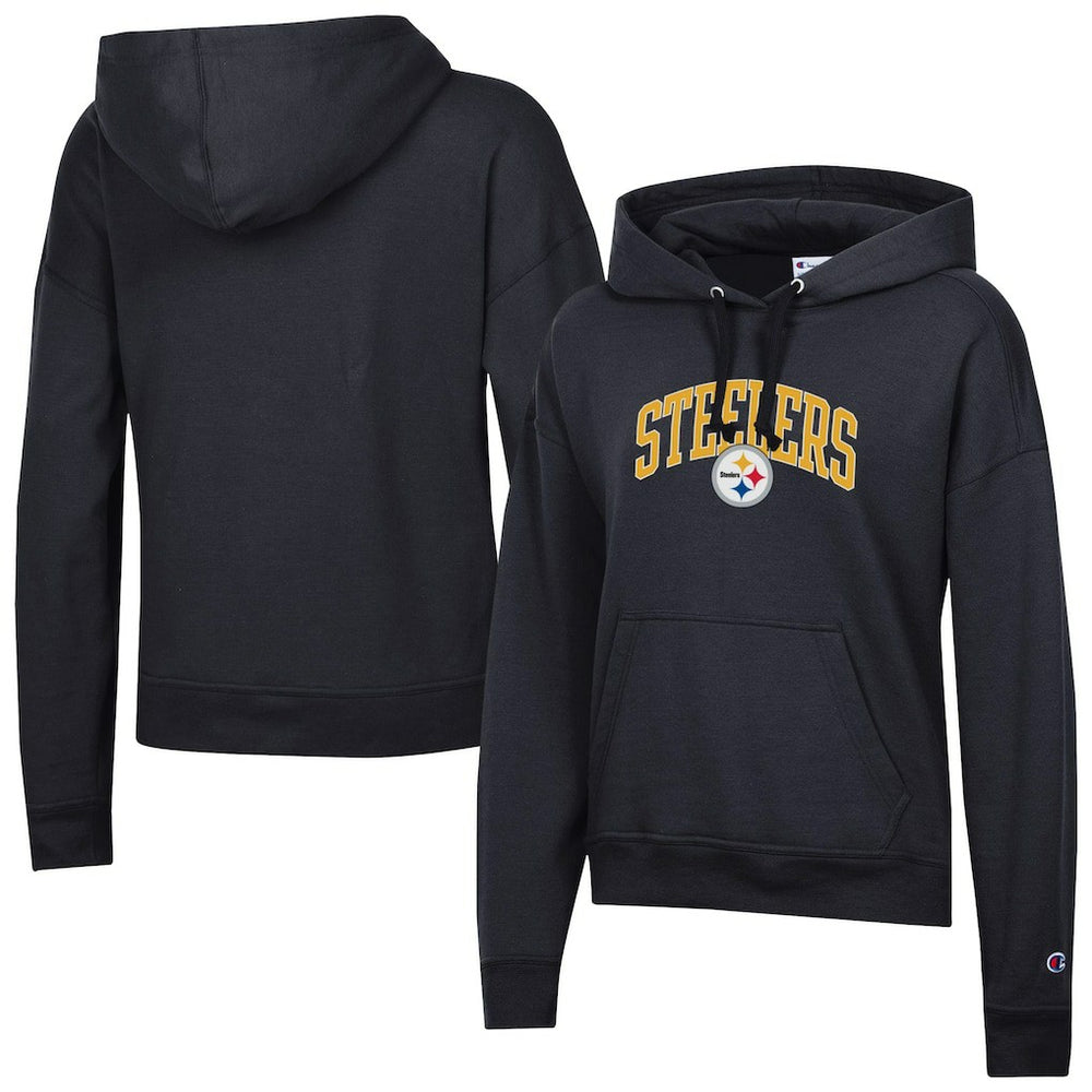 Pittsburgh Steelers Champion Women's Powerblend Hoodie Black | NFL