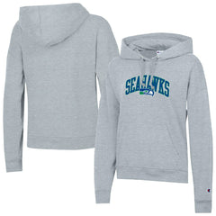 Seattle Seahawks Champion Women's Powerblend Hoodie Heather Gray | NFL