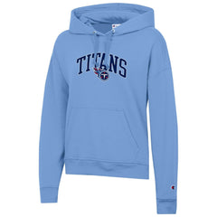 Tennessee Titans Champion Women's Powerblend Hoodie Light Blue | NFL
