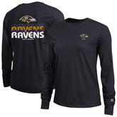 Baltimore Ravens Champion Women's Core Long-Sleeve T-Shirt Black | NFL