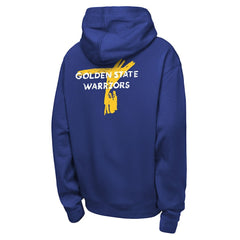 Golden State Warriors Youth Courtside Club Premiere Hoodie Royal - NBA