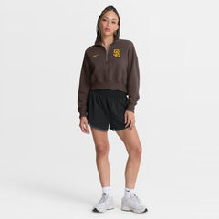 San Diego Padres Nike Women's Primetime Phoenix Fleece Half-Zip Sweatshirt - MLB