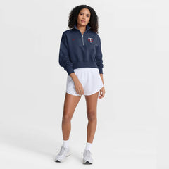 Minnesota Twins Nike Women's Primetime Phoenix Fleece Half-Zip Sweatshirt - MLB
