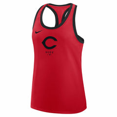 Cincinnati Reds Nike Women's Tri-Blend Dri-FIT Racerback Tank Top - MLB