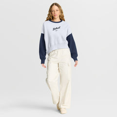 Detroit Tigers Nike Women's Oversized High Hip Fleece Sweatshirt - MLB