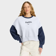 Cleveland Guardians Nike Women's Oversized High Hip Fleece Sweatshirt - MLB
